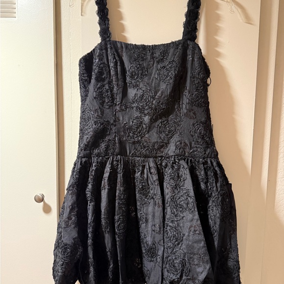 Adrianna Papell Black Mini Dress - Picture 5 of 11